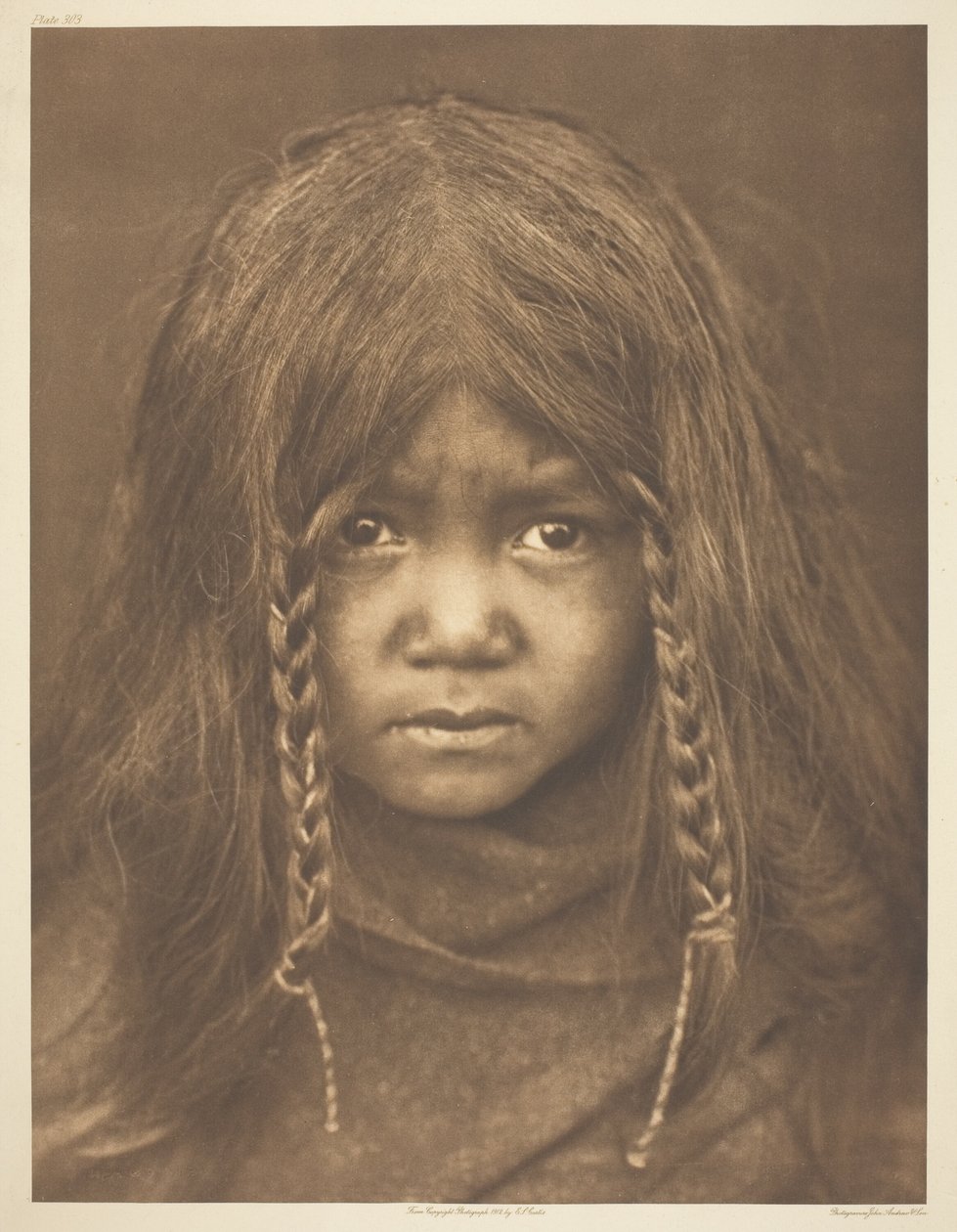 Quilcenský chlapec od Edward S. Curtis
