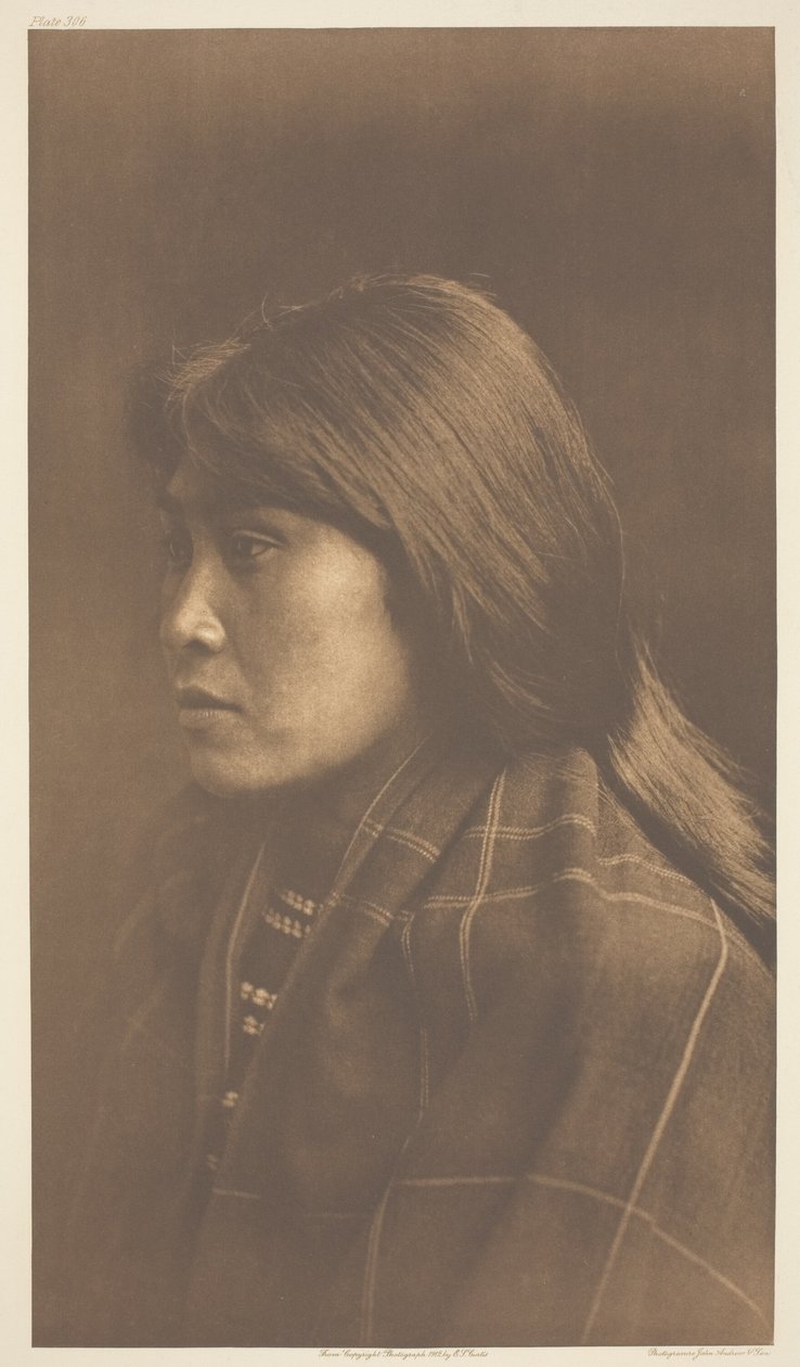 Suquamish Girl od Edward S. Curtis
