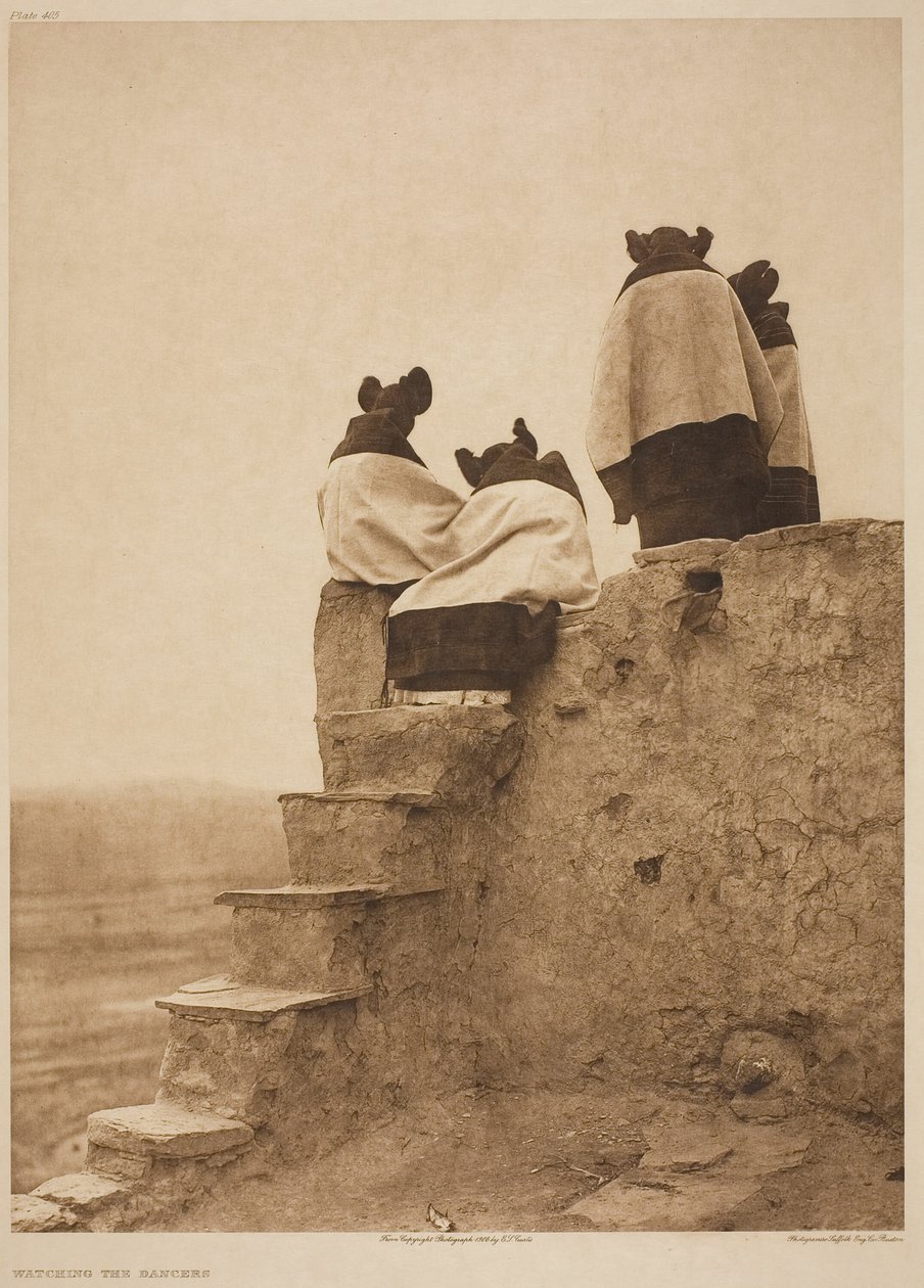 Sledování Tanečníků od Edward S. Curtis