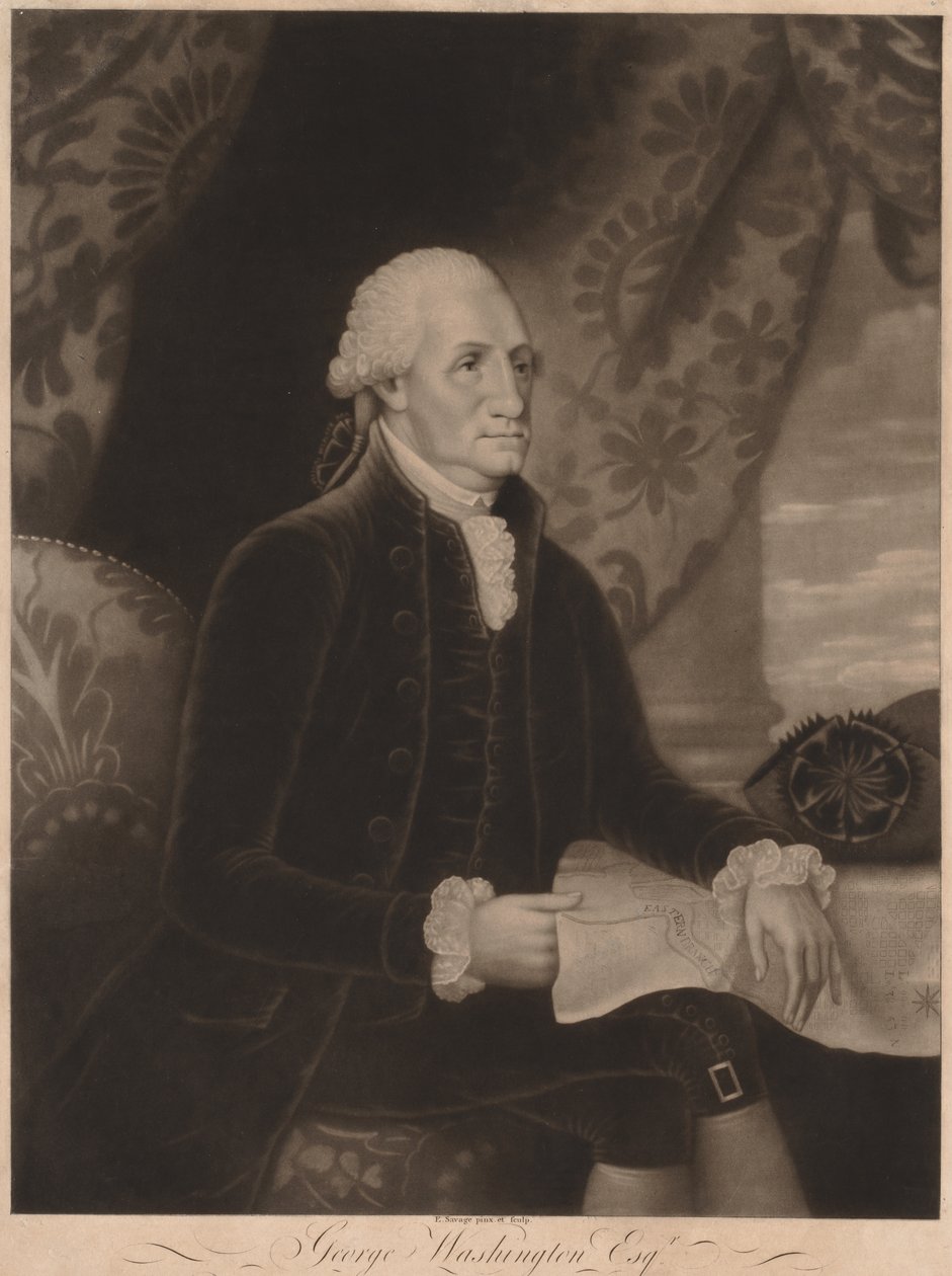 George Washington od Edward Savage