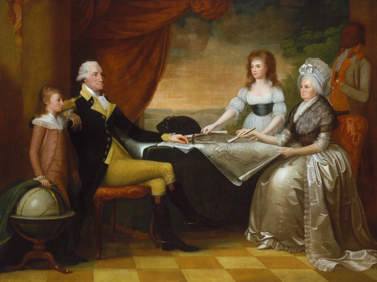 The Washington Family, 1789-1796. od Edward Savage