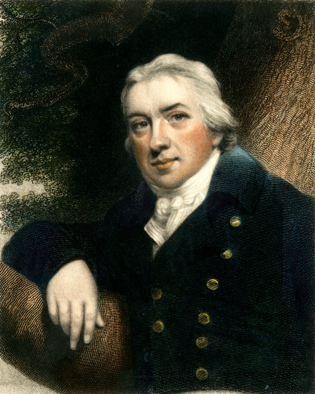 Edward Jenner, konec 18.-začátek 19. století, c1833. od Edward Scriven