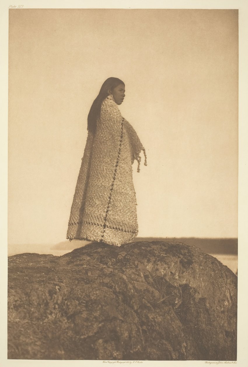 Cowichanská dívka, 1912. od Edward Sheriff Curtis