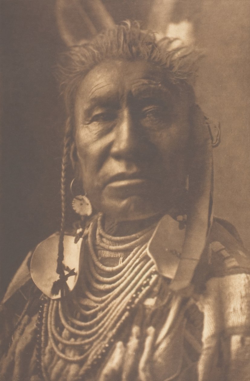 Rybí show - Apsaroke, 1908. od Edward Sheriff Curtis