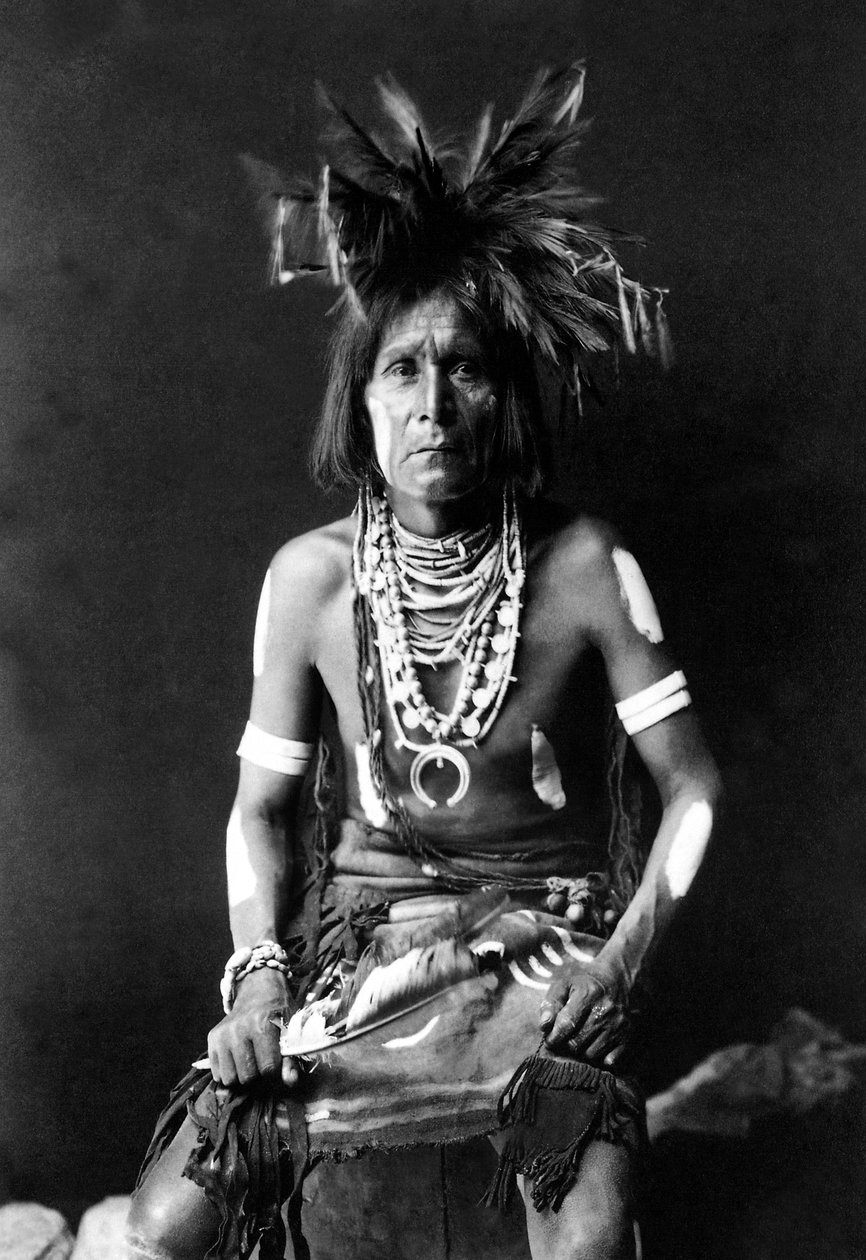 Snake Priest (foto) od Edward Sheriff Curtis