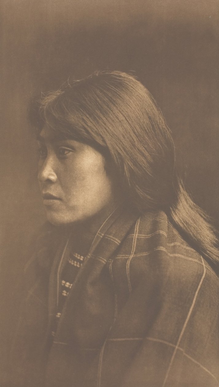 Suquamish Girl, 1912. od Edward Sheriff Curtis