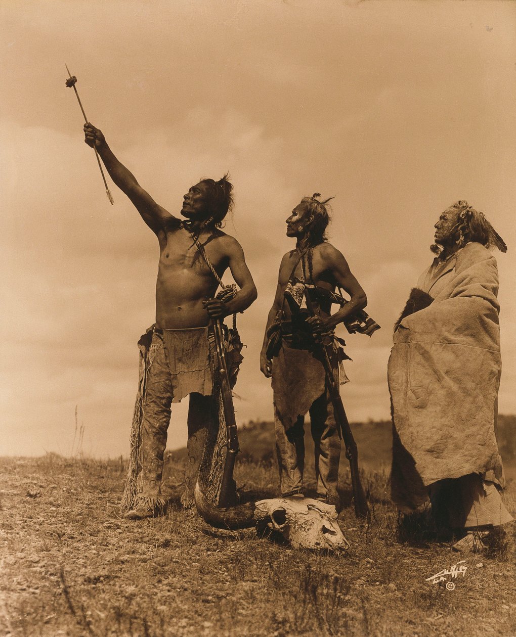 Přísaha - Apsaroke od Edward Sheriff Curtis