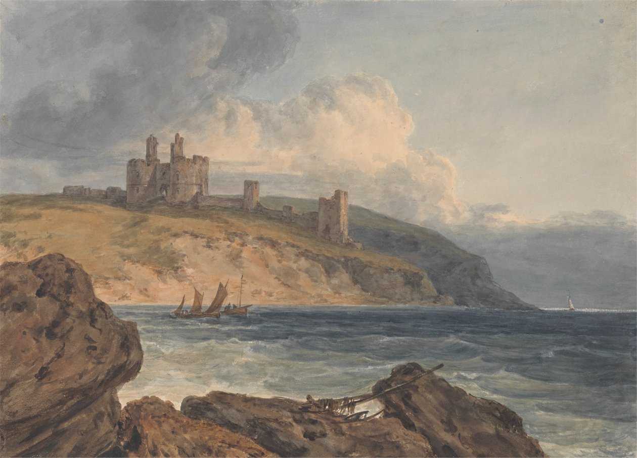 Hrad Dustanborough od Edward Swinburne