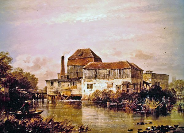 Beardwell, poblíž Oxfordu (ropa) od Edward William Cooke