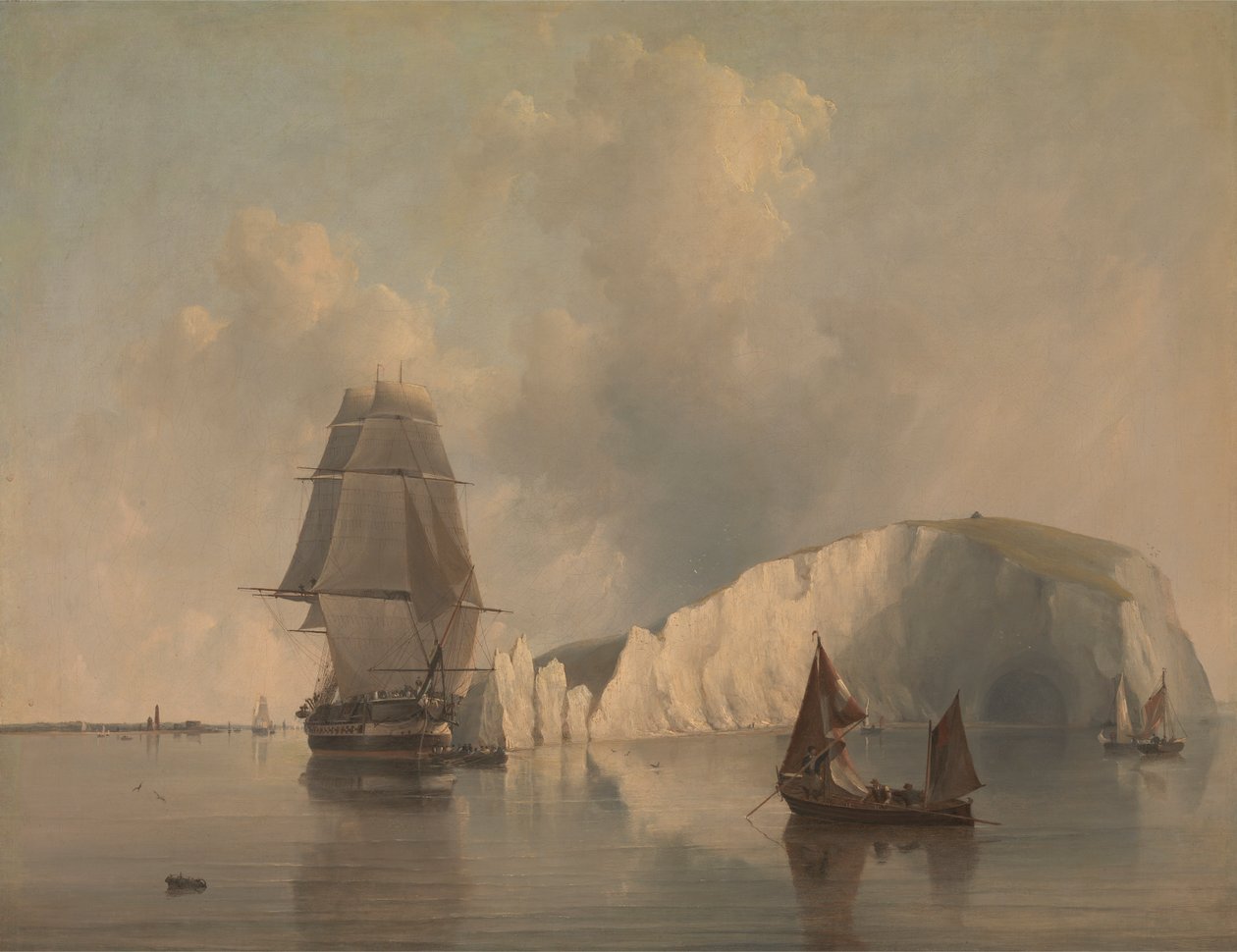 Off the Needles, Isle of Wight od Edward William Cooke