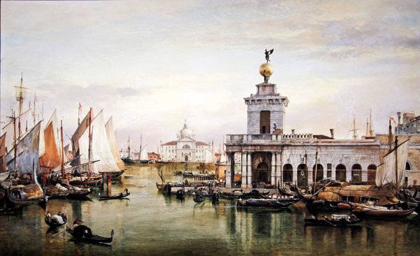 Benátky (olej na plátně) od Edward William Cooke