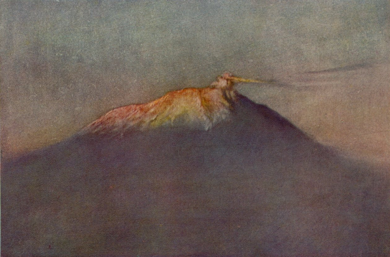 Mount Erebus, 1911, 1913 od Charles Edward Wilson