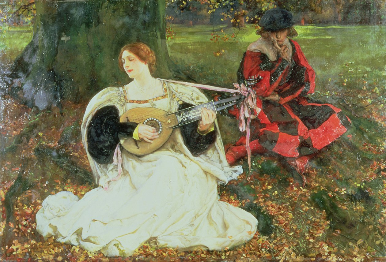 Fair Is My Love, 1900 od Edwin Austin Abbey