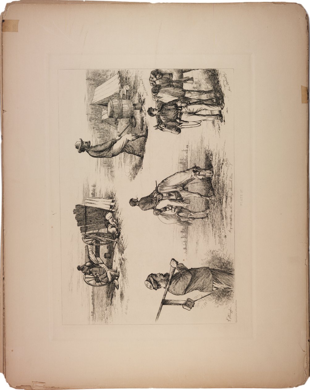 Horký den, 1876 od Edwin Austin Forbes