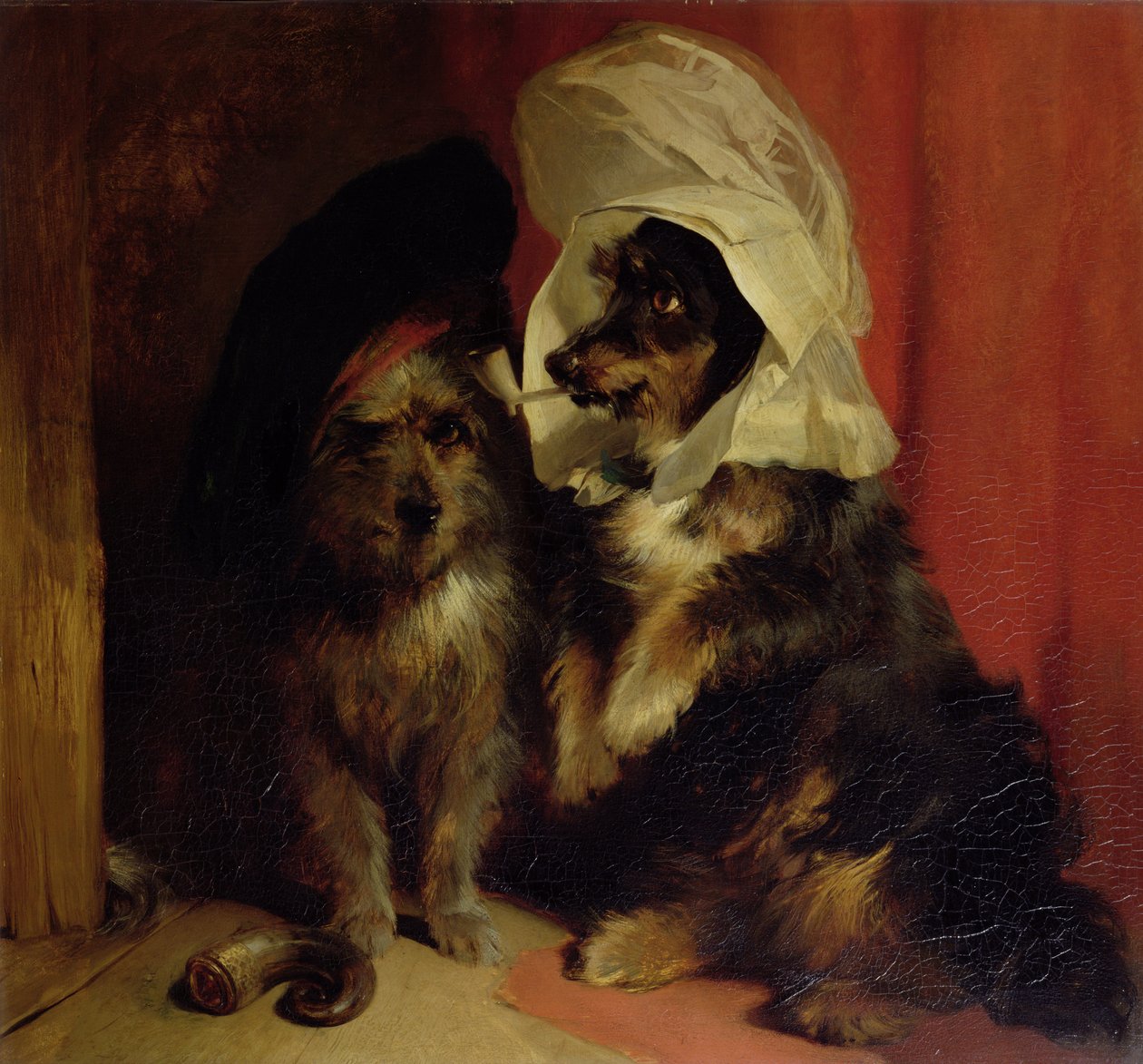 Komičtí psi, 1836 od Edwin Landseer