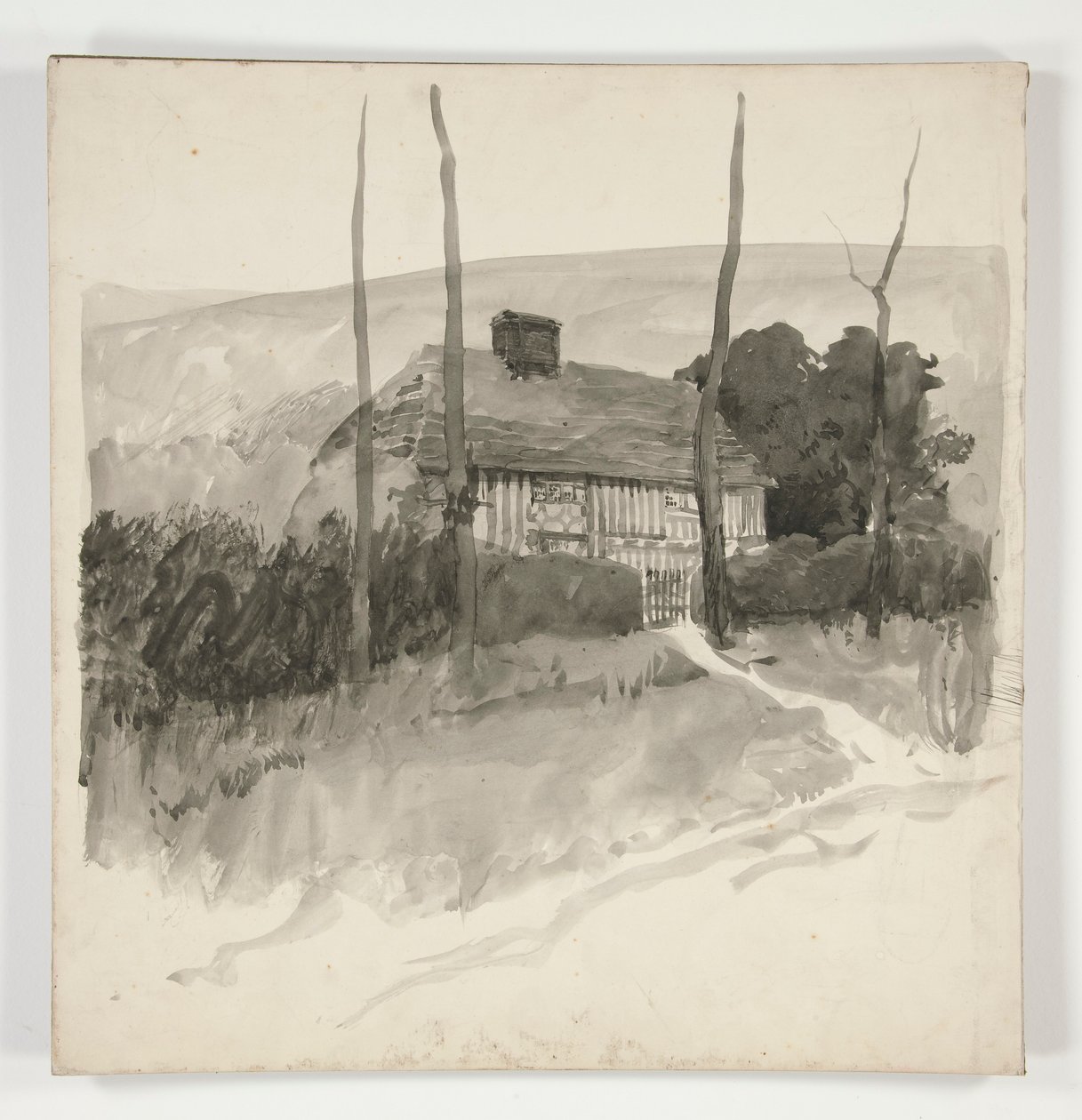 Architektonická studie od Edwin Austin Abbey