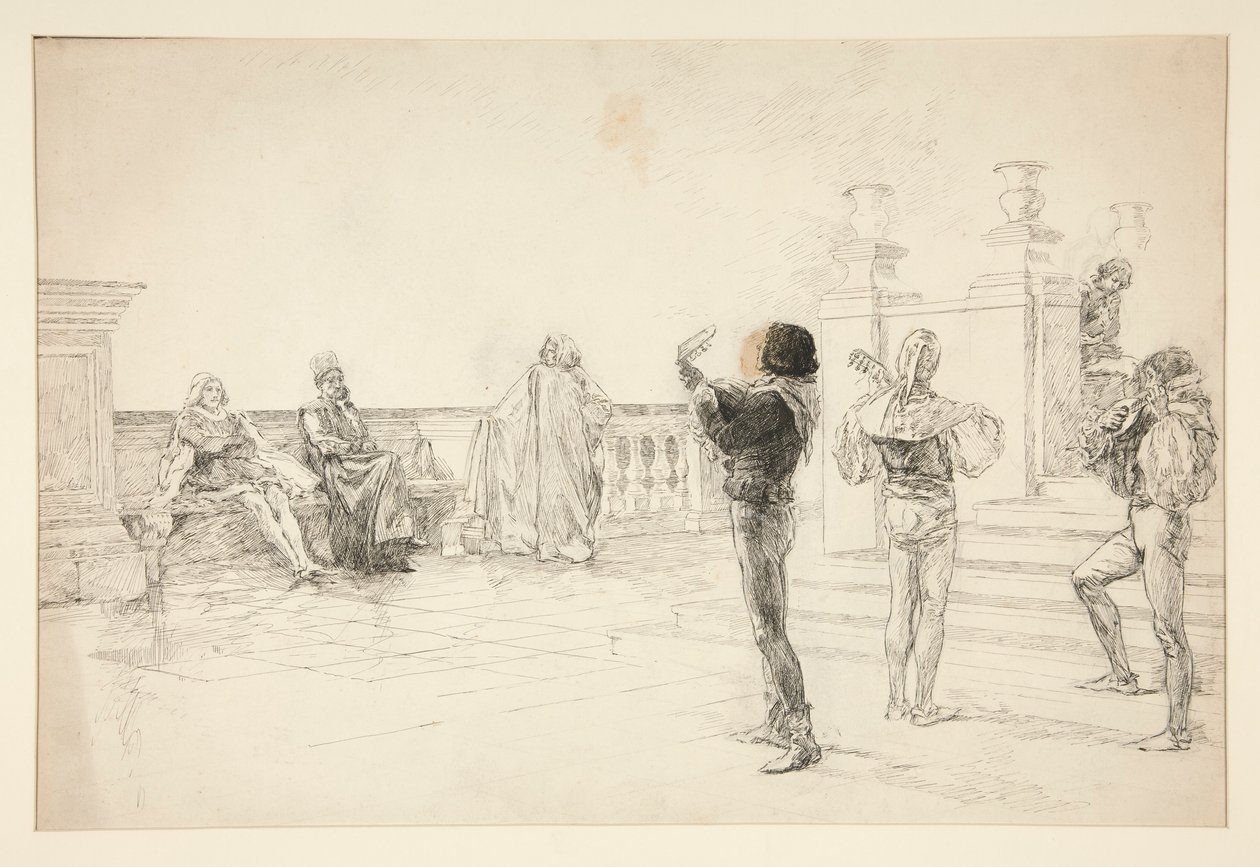Balthazar zpívá: od Edwin Austin Abbey