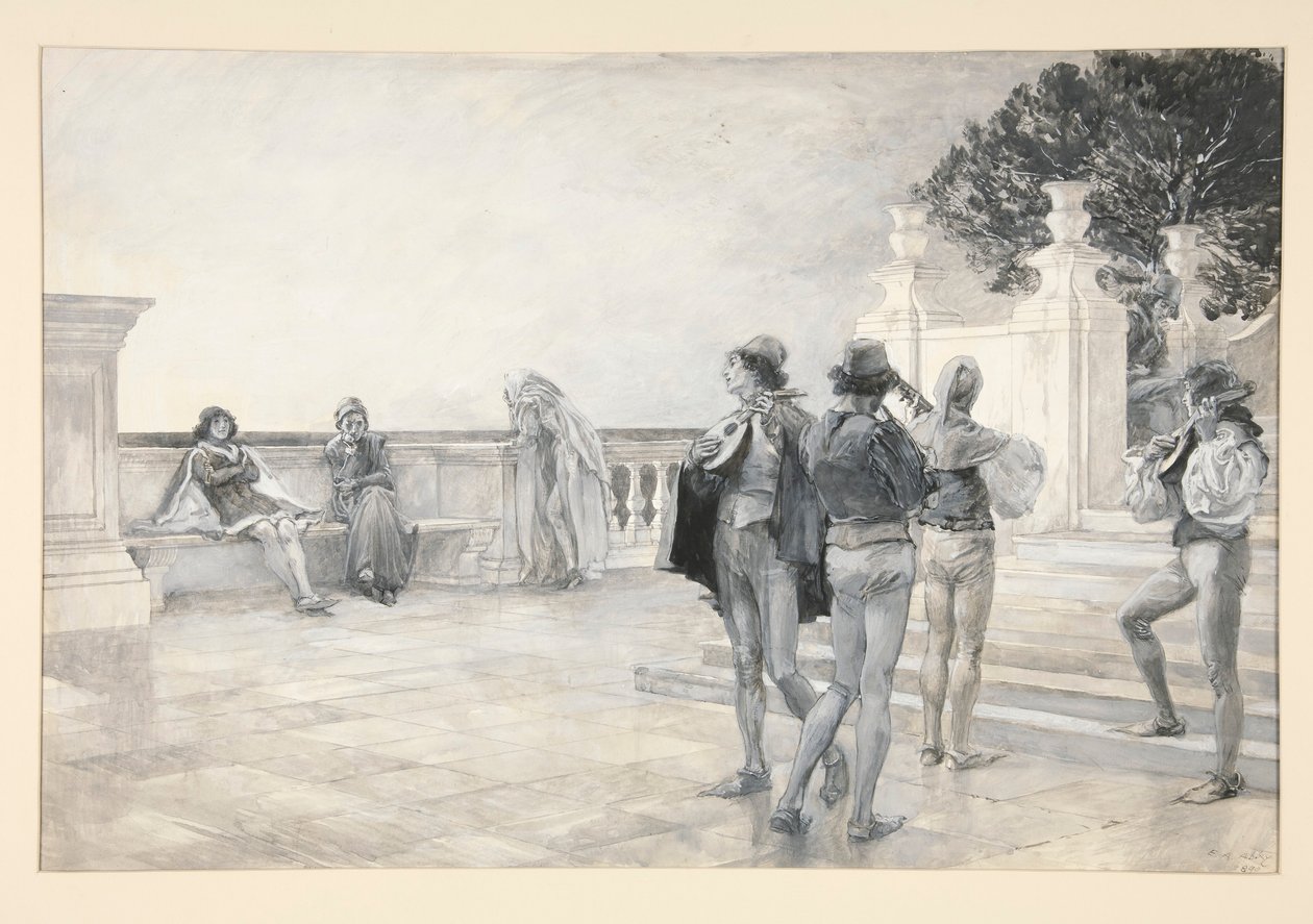 Balthazar zpívá: od Edwin Austin Abbey