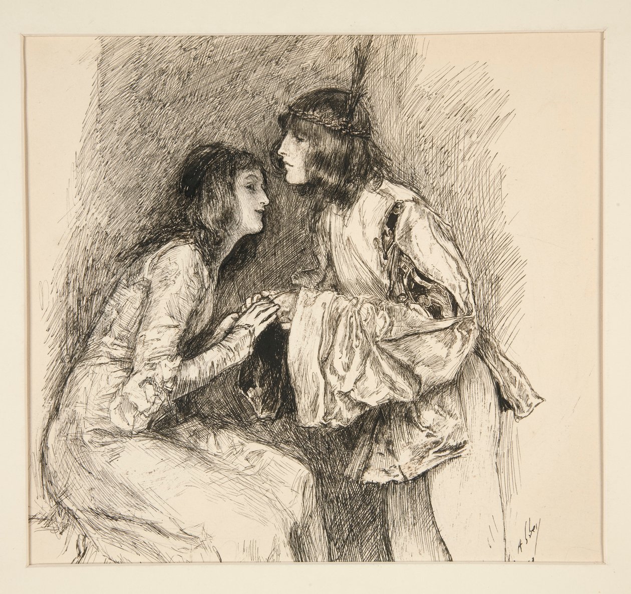 Bassanio: od Edwin Austin Abbey
