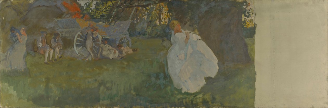 Kompoziční studie od Edwin Austin Abbey