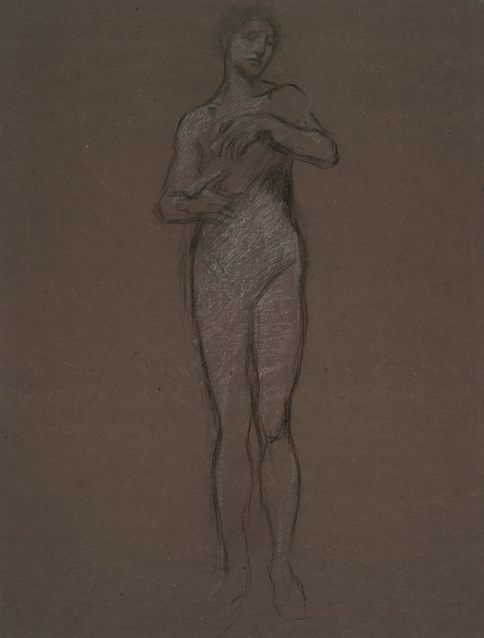 Rané studium pro od Edwin Austin Abbey