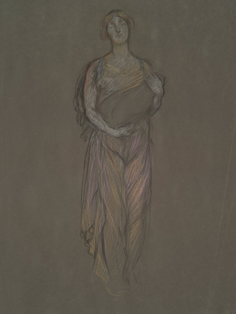 Rané studium pro od Edwin Austin Abbey
