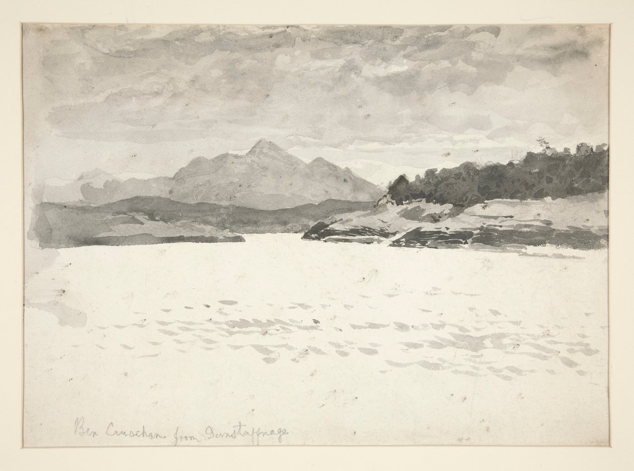 Highland Scéna od Edwin Austin Abbey