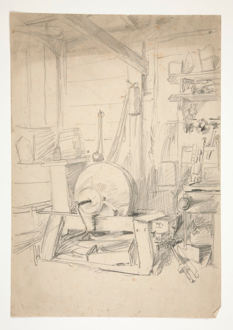 Vnitřní studie od Edwin Austin Abbey