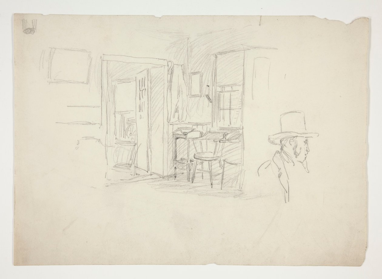 Vnitřní studie od Edwin Austin Abbey