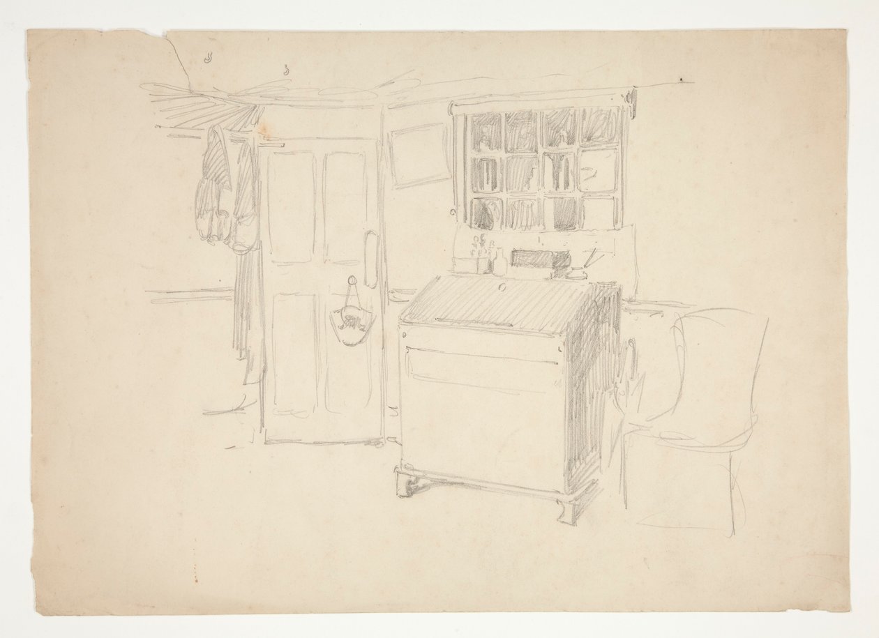 Vnitřní studie od Edwin Austin Abbey