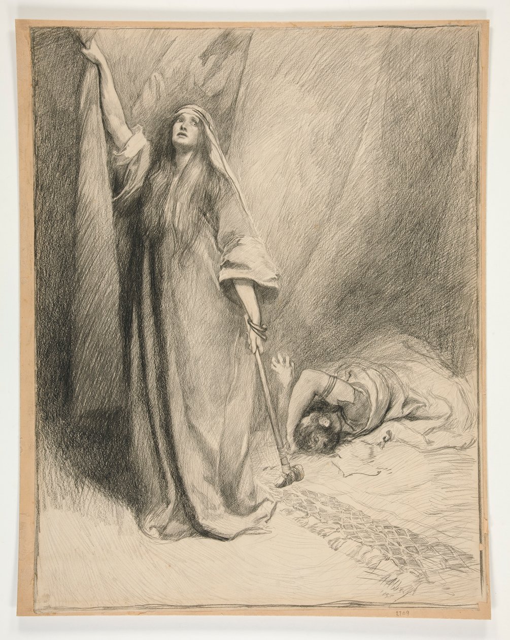 Vězení & Sis od Edwin Austin Abbey