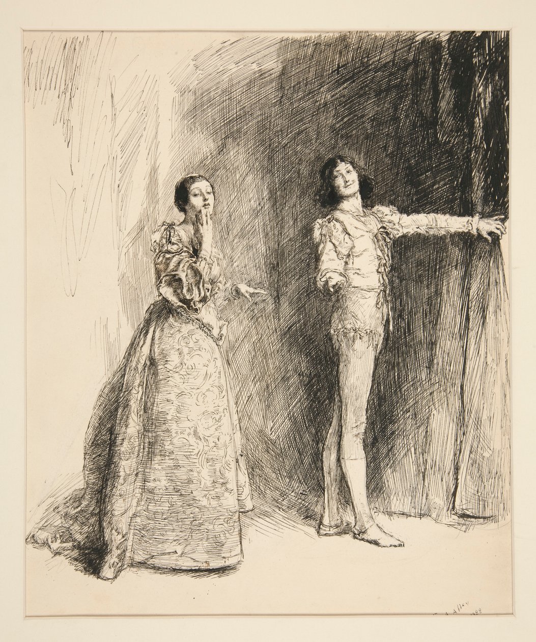 Jessica: od Edwin Austin Abbey