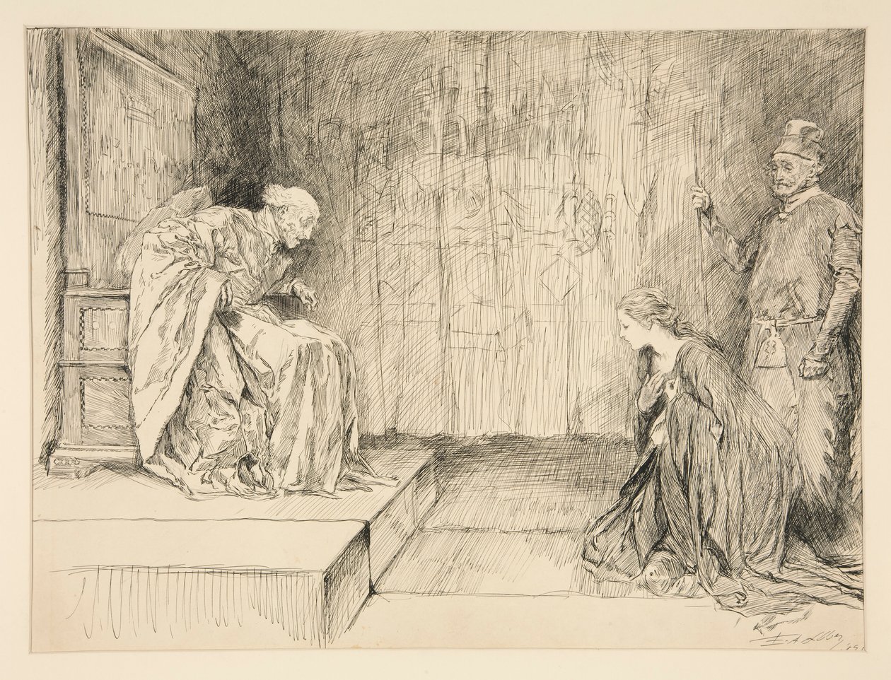 Lafeu: od Edwin Austin Abbey