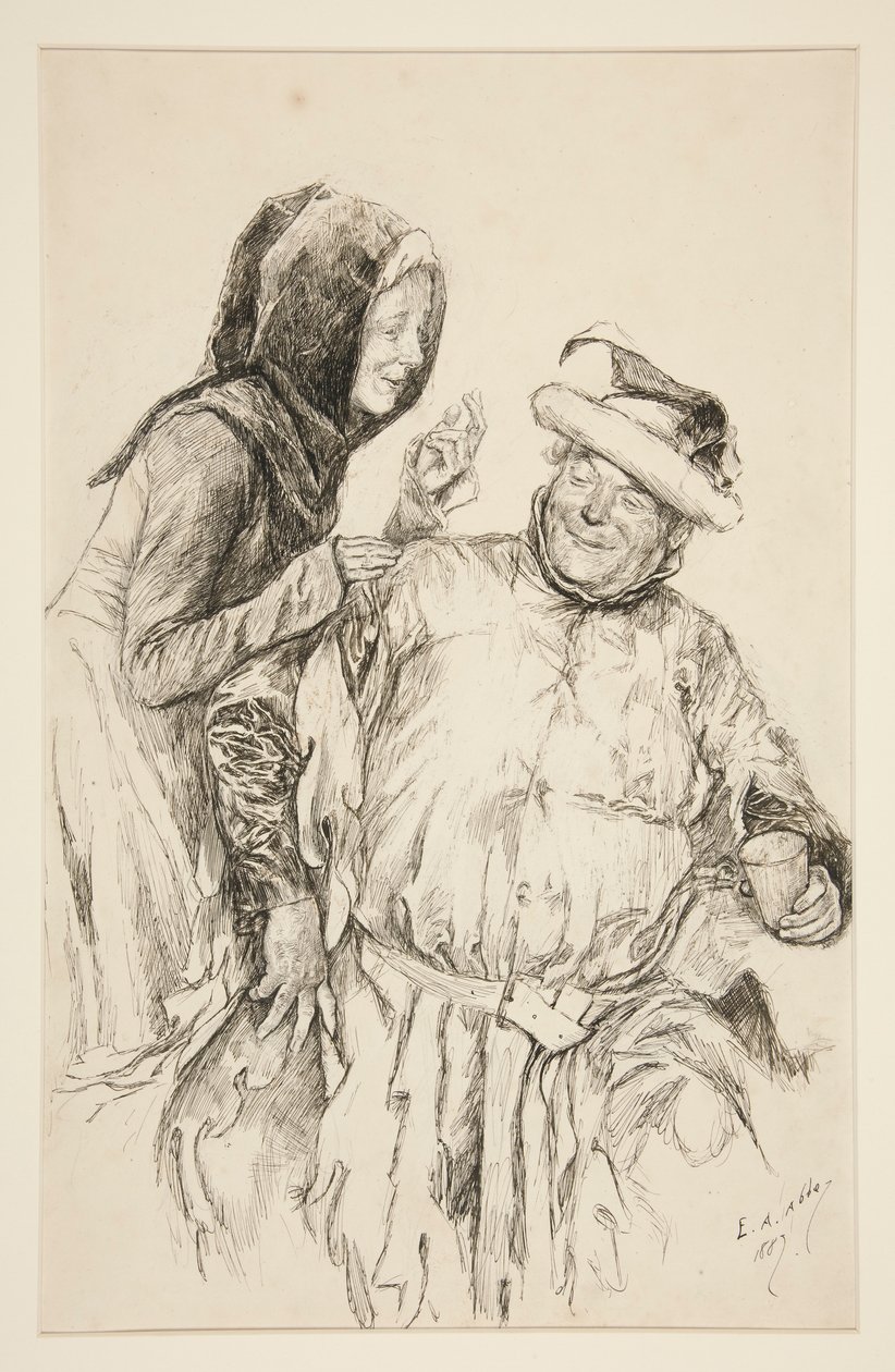 Paní rychle: od Edwin Austin Abbey