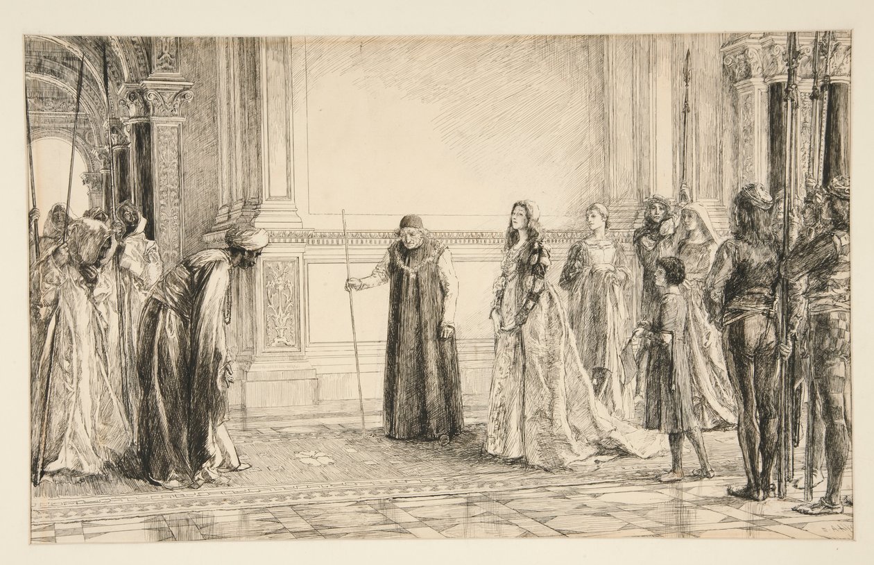 Marocký princ: od Edwin Austin Abbey