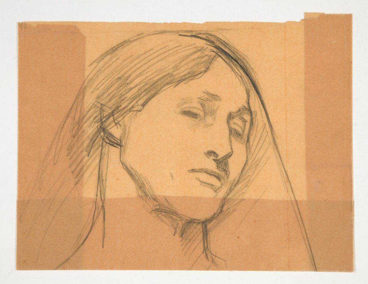 Studie ženy od Edwin Austin Abbey