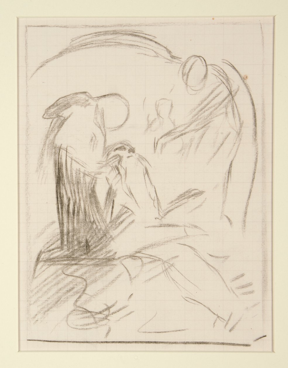 Dvě studie složení pro od Edwin Austin Abbey