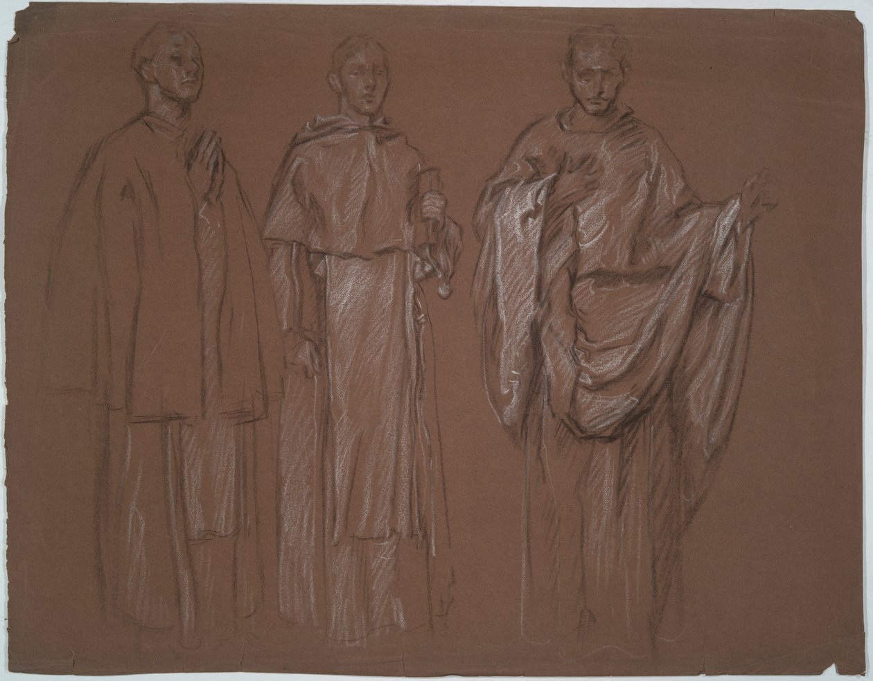 Neidentifikovaná studie od Edwin Austin Abbey
