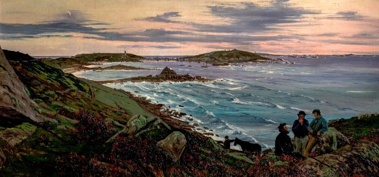 St. Marys, Scilly Isles (STŘED RESTAURACE) od Edwin Edwards