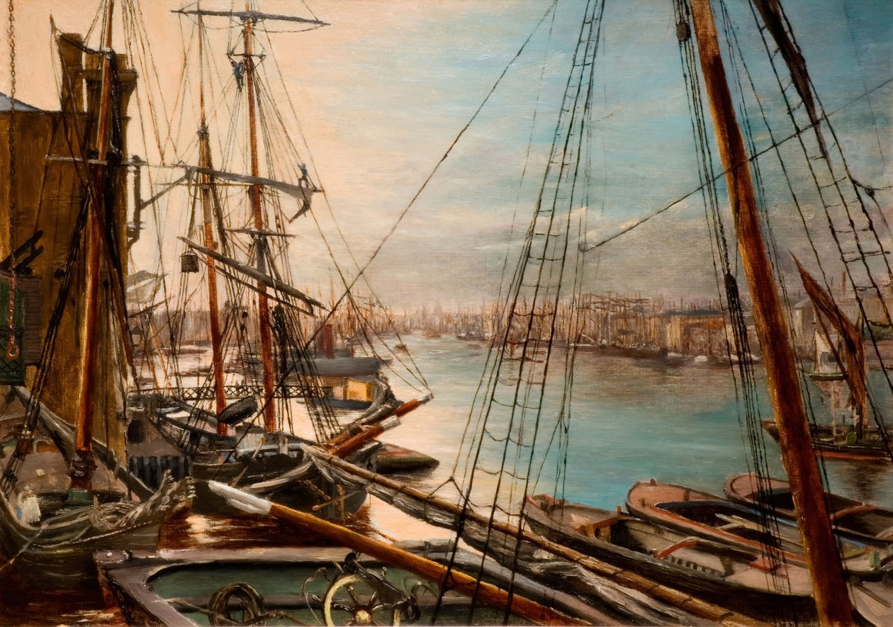 The Pool, Londýn, 1878. od Edwin Edwards