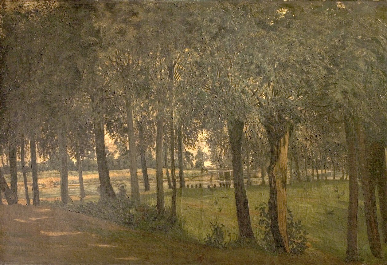 Under the Willows, Sunbury-on-Thames, Middlesex od Edwin Edwards