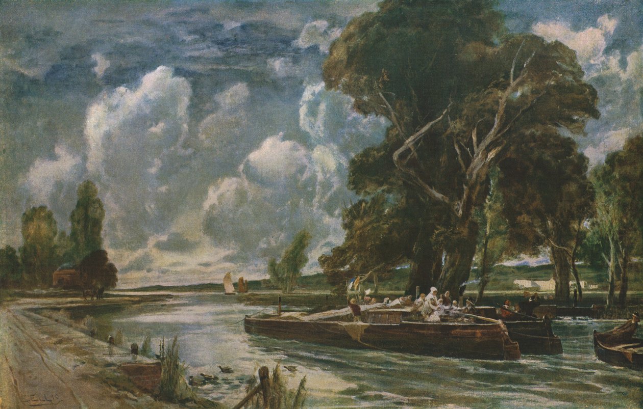Narozeniny kapitánů, konec 19. století, c1930. od Edwin Ellis