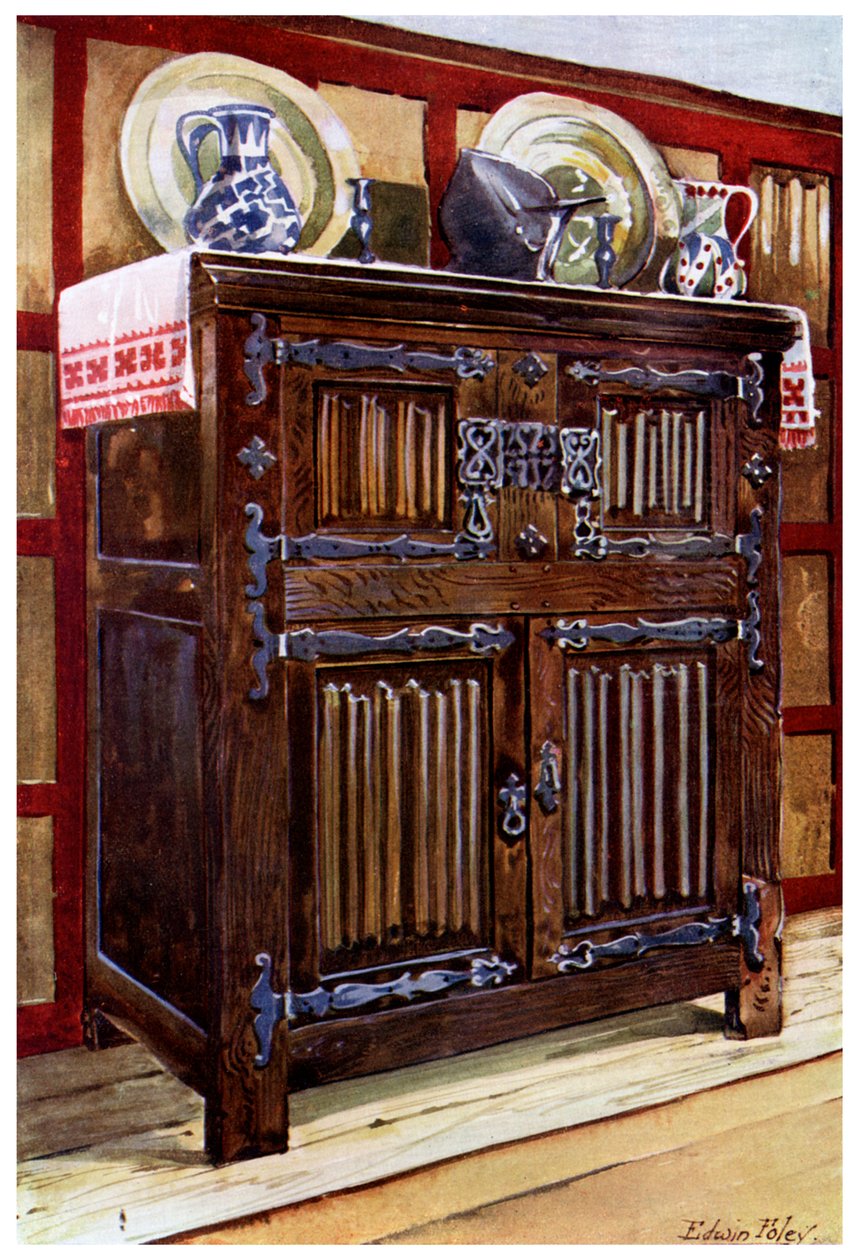 Dubová dvojitá bouda, 1910. od Edwin Foley
