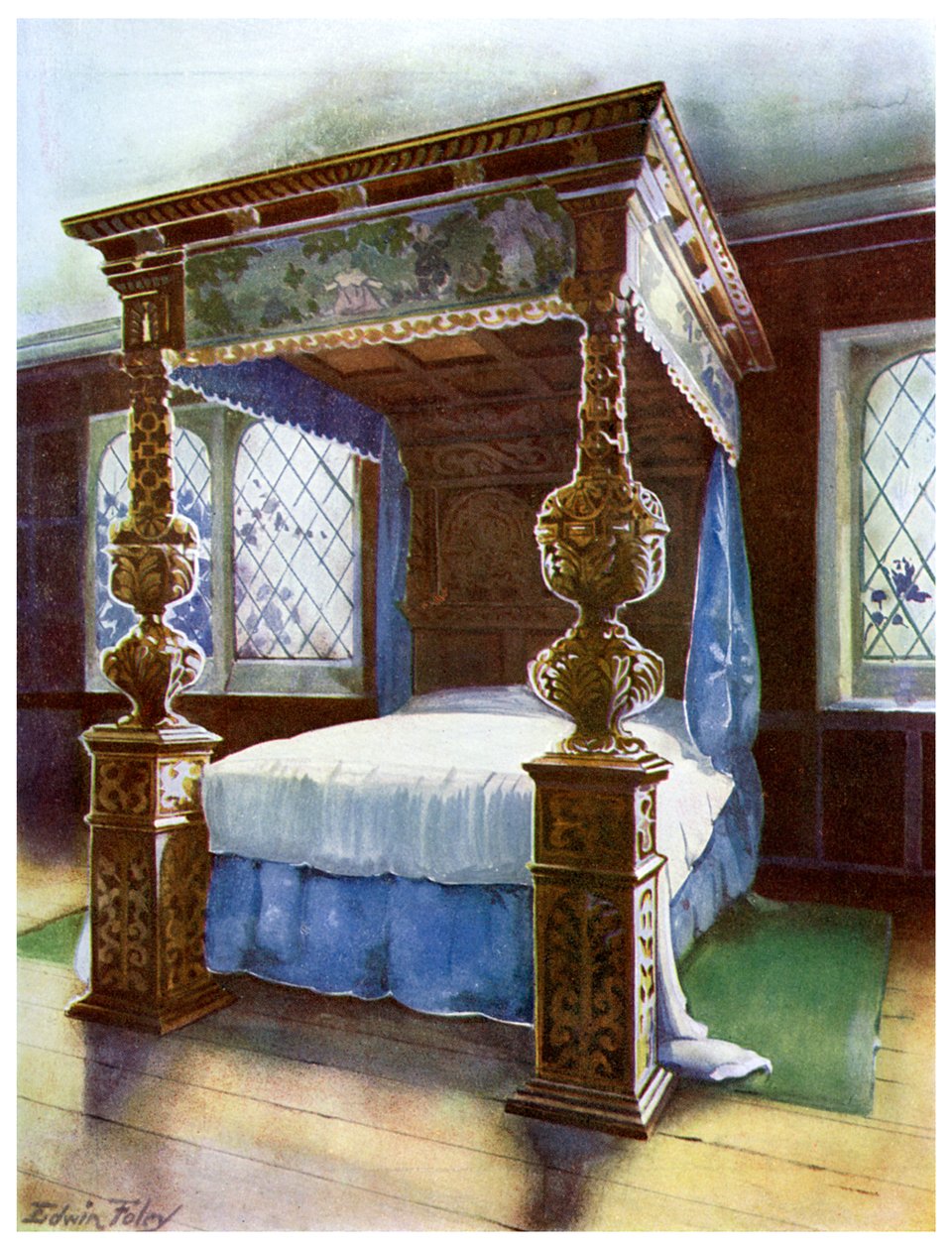 Postel Littlecote, 1910. od Edwin Foley