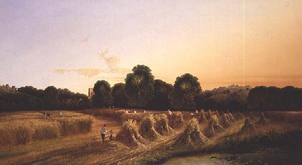 Večerní sklizeň od Edwin Henry Boddington