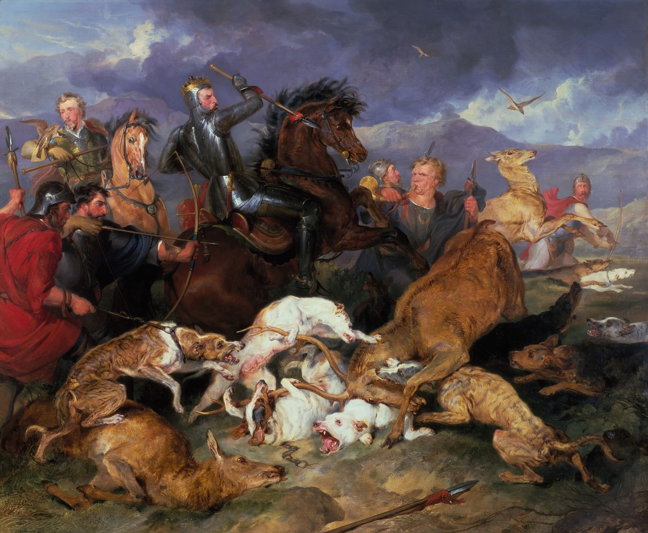 Lov Chevy Chase, 1826. od Edwin Henry Landseer