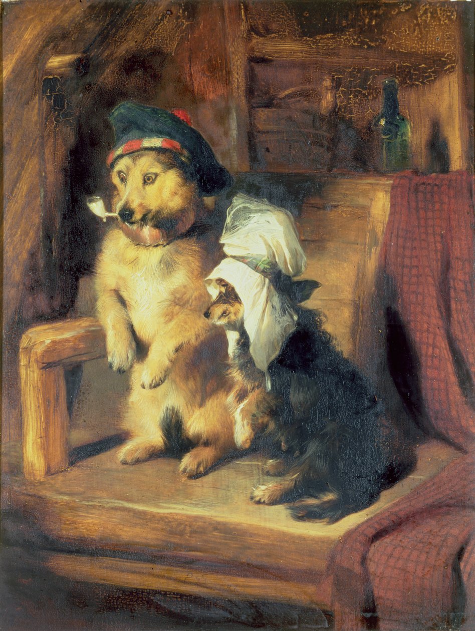 Malé kočárky, 1836 od Edwin Landseer