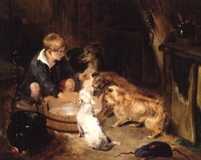 Snídaňová párty od Edwin Landseer