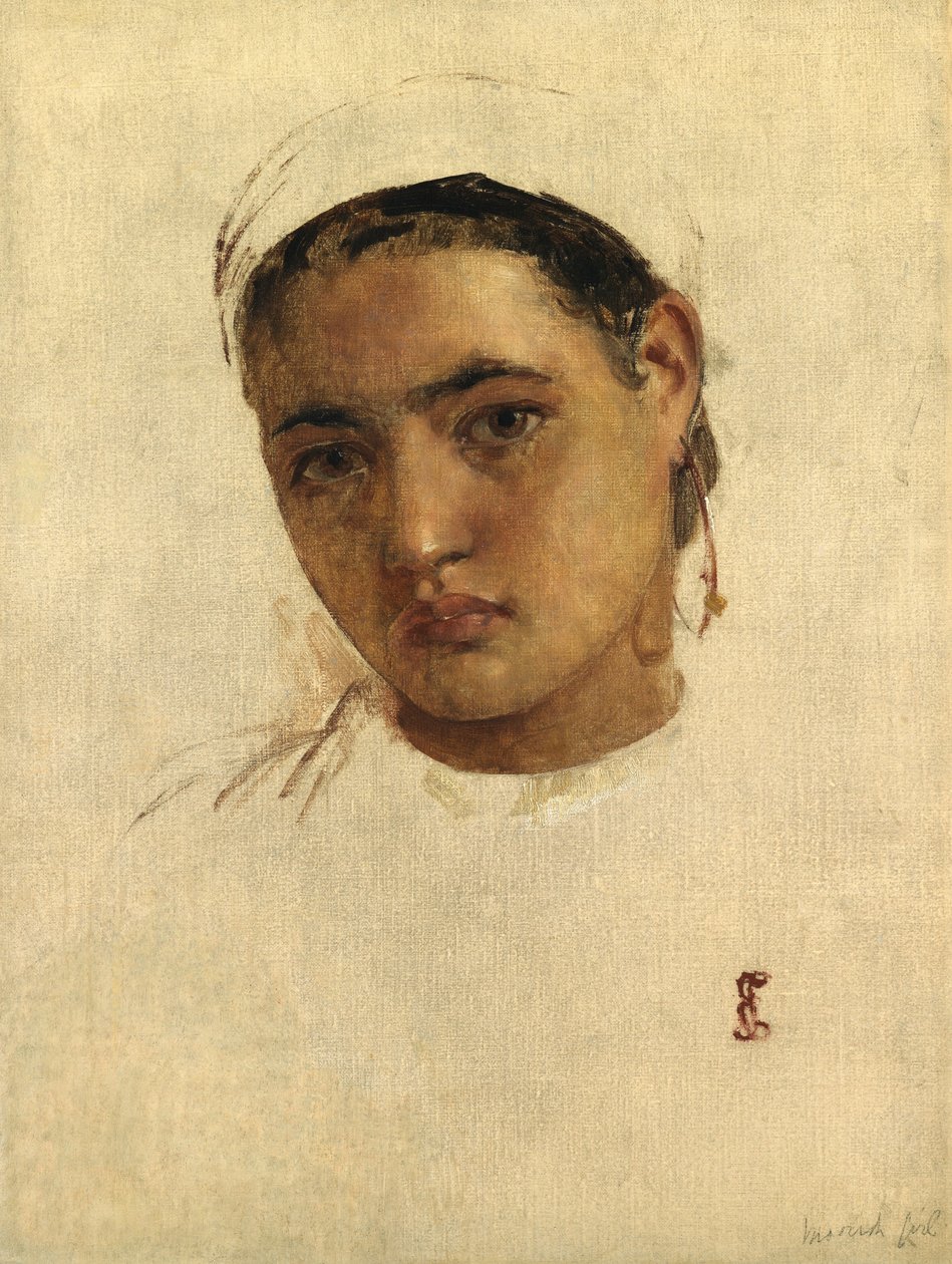 Maurská dívka od Edwin Longsden Long