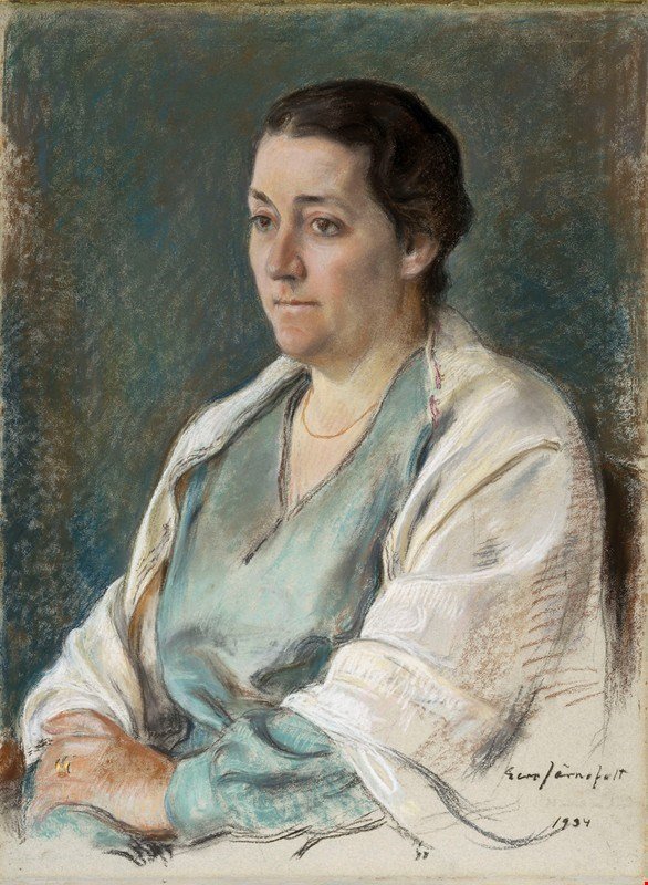 Ester Sihtolan Angličtina: Ester Sihtolan Svenska: Ester Sihtolan od Eero Järnefelt